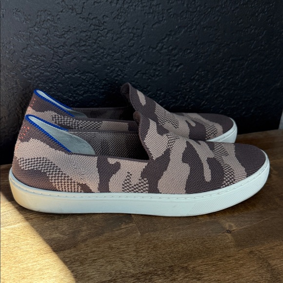 Rothy's Shoes - Rothy's Brown and Tan Camouflage Sneakers